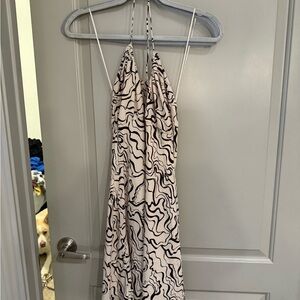 Abercrombie Swirl Halter Dress